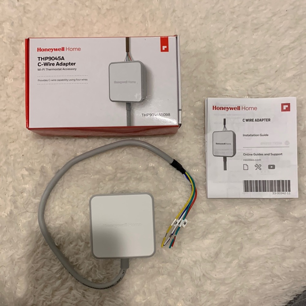 Honeywell C-Wire Adapter for smart thermostats